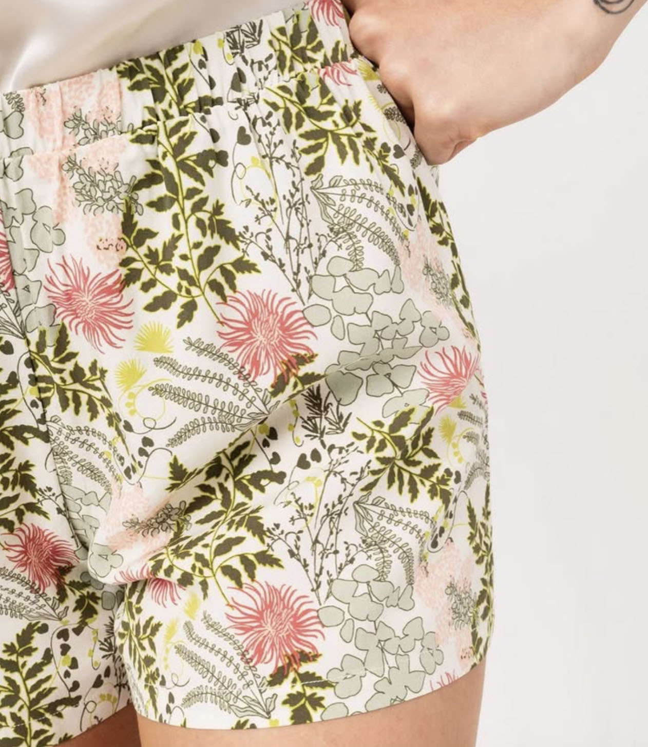 Pyjama Gémo végétal pastel - Créatif et confortable